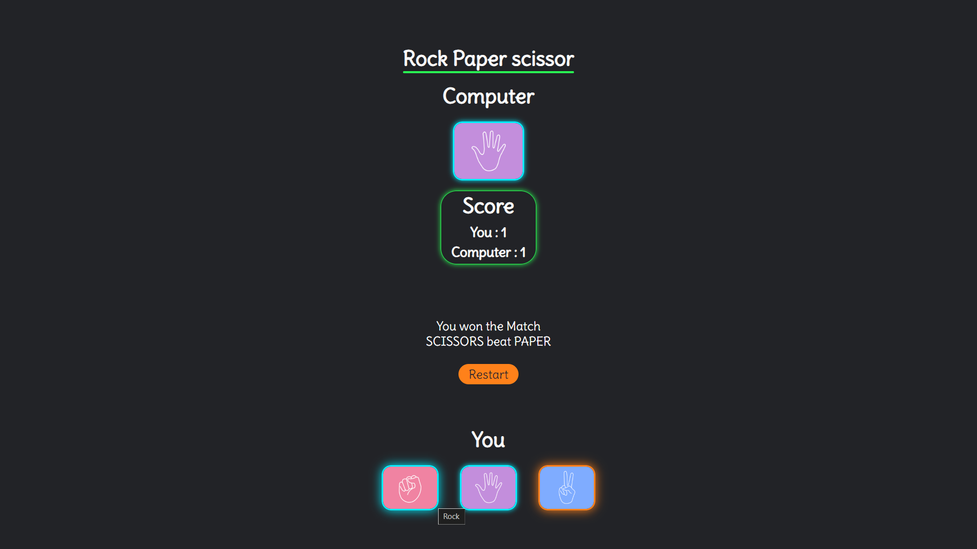 Rock Paper Scissors 2